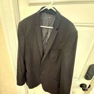Perry Ellis Black Slim-Fit Blazer, Size 44 Regular